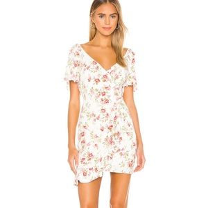 Mink Pink uncharted heart mini dress